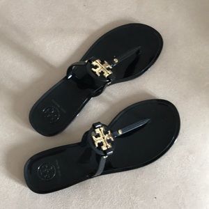 Tory Burch Black Sandals Size 7